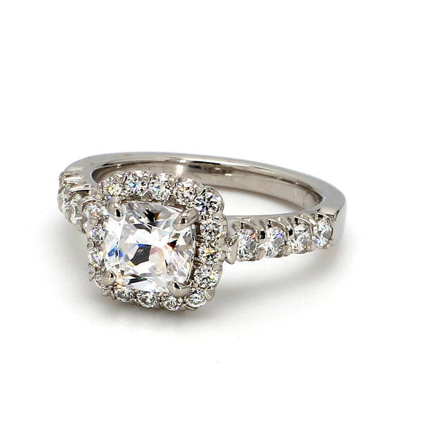 Halo Engagement Ring
