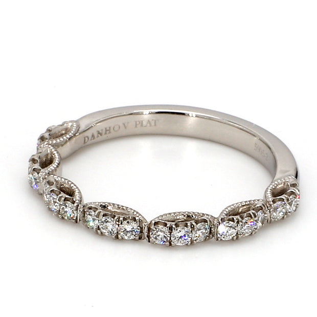 Crescent Side Profile Half-Way Band