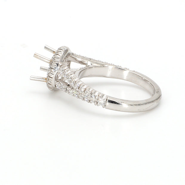 Halo Engagement Ring