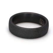 Comfort-Fit Wirebrush Plain Metal Band
