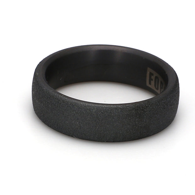 Comfort-Fit Wirebrush Plain Metal Band