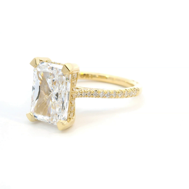 Simply TACORI Emerald Pave Engagement Ring