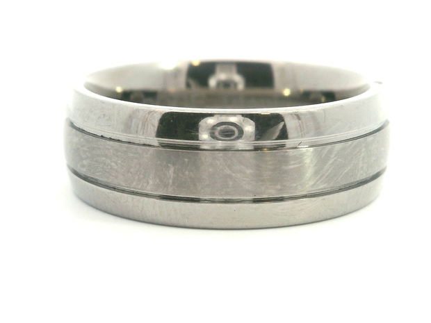 Channel Polished Plain Metal Band