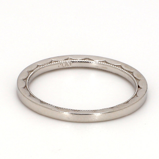 TACORI Sculpted Crescent Side Detail Plain Band