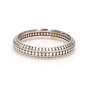 Tubetto Textured Plain Metal Band