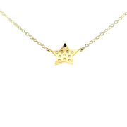 Pave Star Necklace