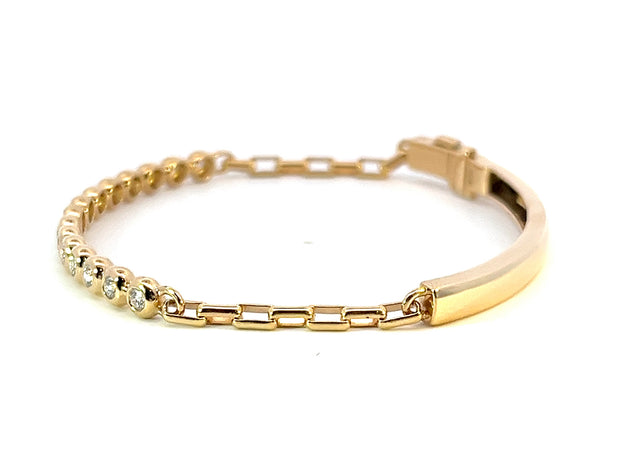 Small Diamond Moonlight Bracele