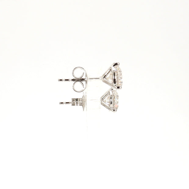 Lab-Grown Stud Diamond Earrings