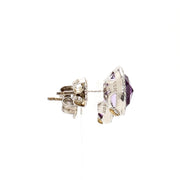TACORI Crescent Crown Amethyst Stud Earrings