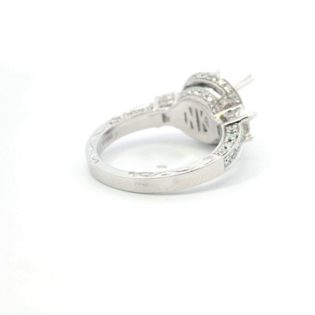 Halo Engagement Ring