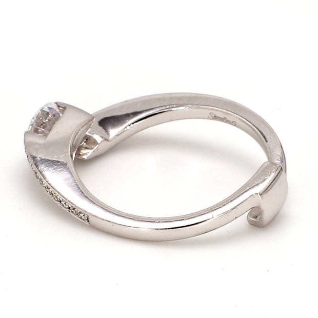 Pave Engagement Ring