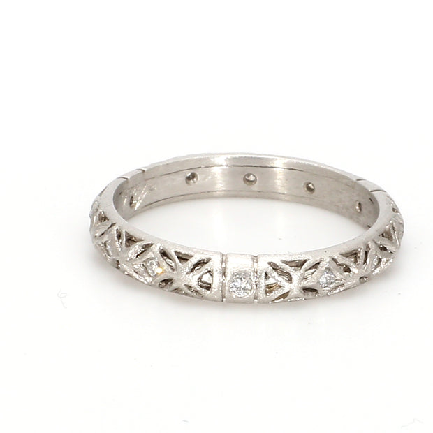 Exterior Vented Eternity Band