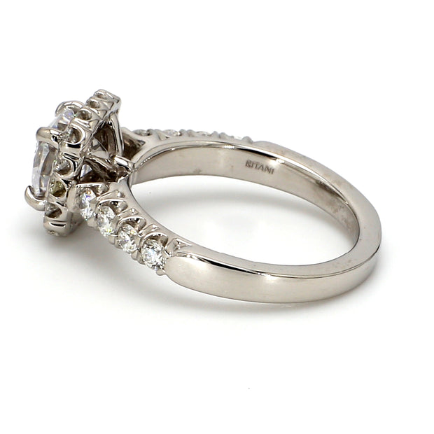 Halo Engagement Ring