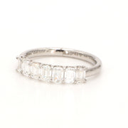 Anniversary Emerald-Cut Seven-Stone Band