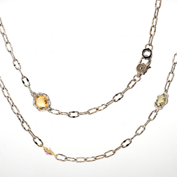 TACORI Double Strand Gemstone Necklace
