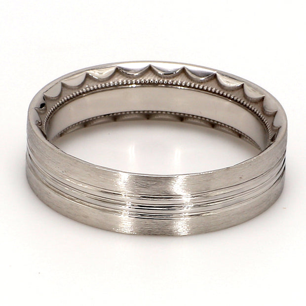 TACORI Satin Finish Wedding Band