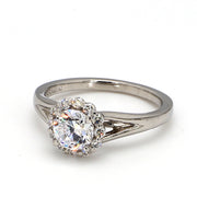 Halo Engagement Ring by Verragio