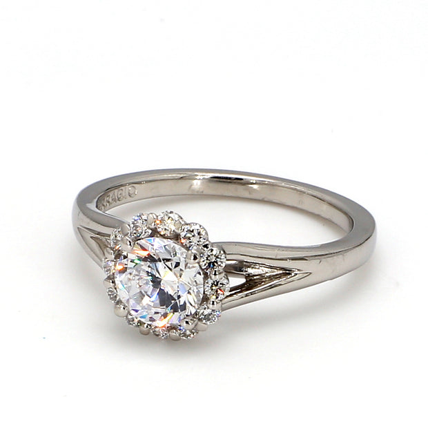Halo Engagement Ring by Verragio