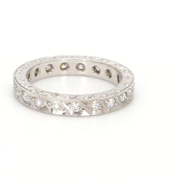 Antique Eternity Band