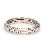 Tubetto Textured Plain Metal Band