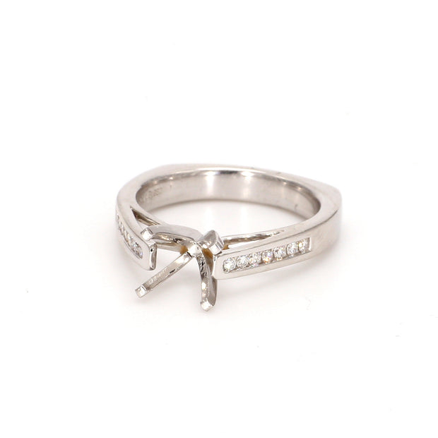 Pave Engagement Ring