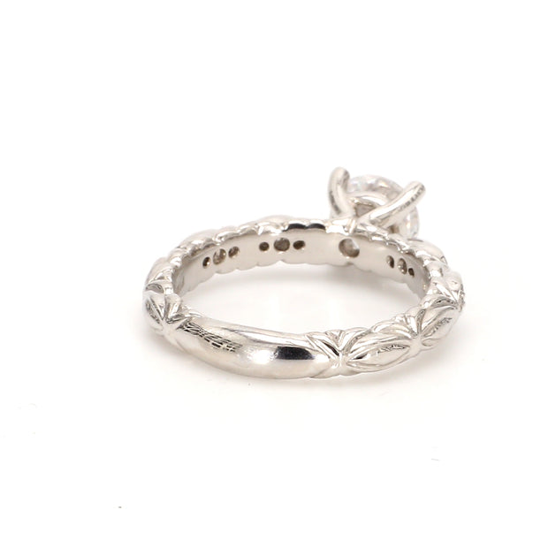 Pave Engagement Ring