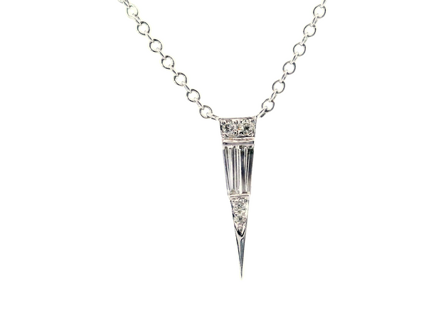 Point Diamond Necklace