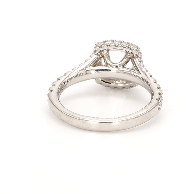 Halo Engagement Ring