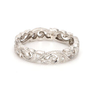 Floral Eternity Band