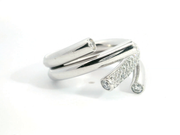 Swoop Metal Fashion Ring