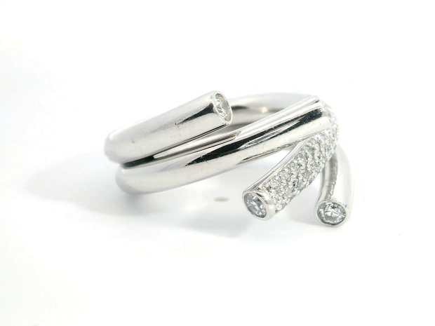 Swoop Metal Fashion Ring