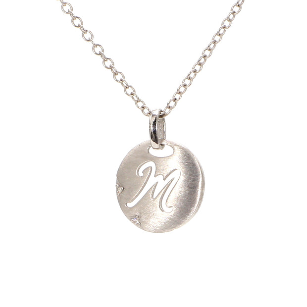 TACORI Signet-M Diamond Necklace