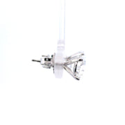 3.09 Carat Lab-Grown Diamond Stud Earrings in 14K White Gold