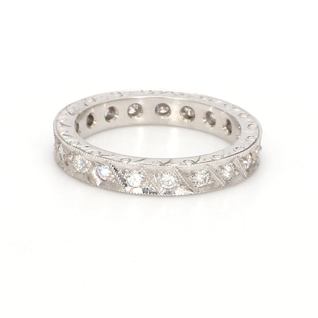 Antique Eternity Band