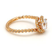 Halo Engagement Ring