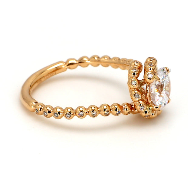 Halo Engagement Ring