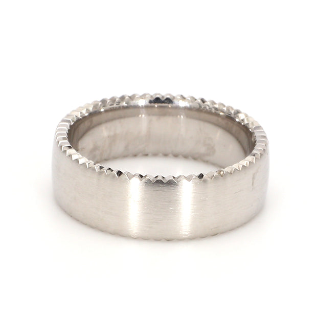 Rivet Matte Plain Metal Band