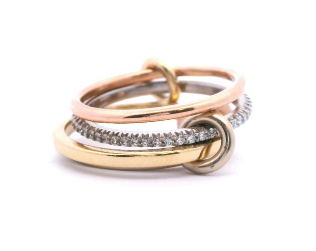 Linked Stacking Rings