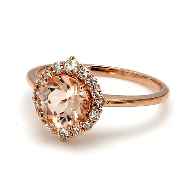 Halo Engagement Ring