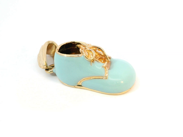 Charming Baby Shoe Pendant