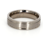 Beveled Mixed Plain Metal Band