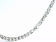 Lab Grown Diamond Tennis Line Necklace