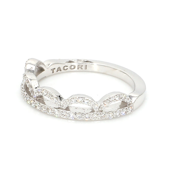 TACORI Sculpted Crescent Crown Half-Way Band