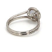 Halo Engagement Ring