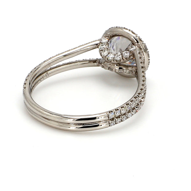 Halo Engagement Ring