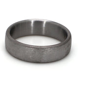 Comfort-Fit Wirebrush Plain Metal Band