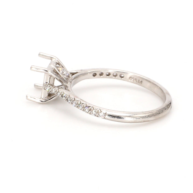 Pave Engagement Ring