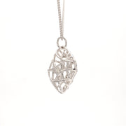 Brocade Square Diamond Necklace