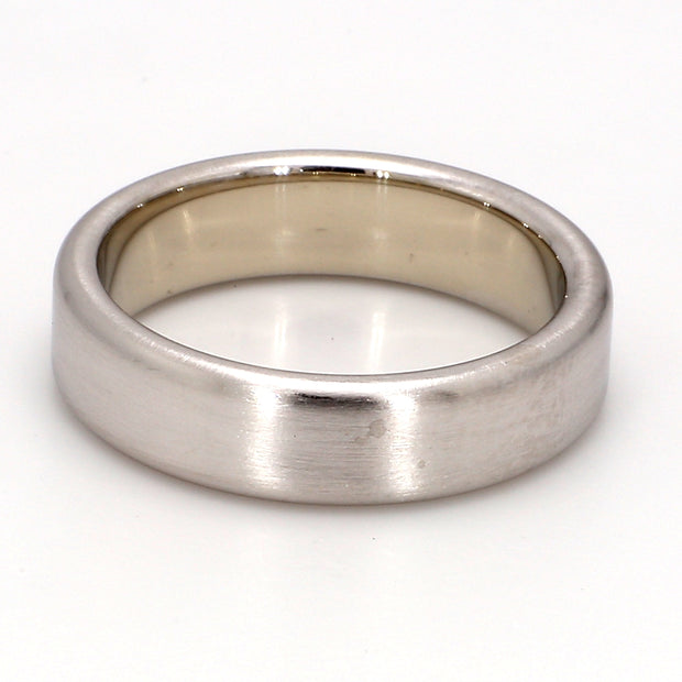 Beveled Matte Diamond Band