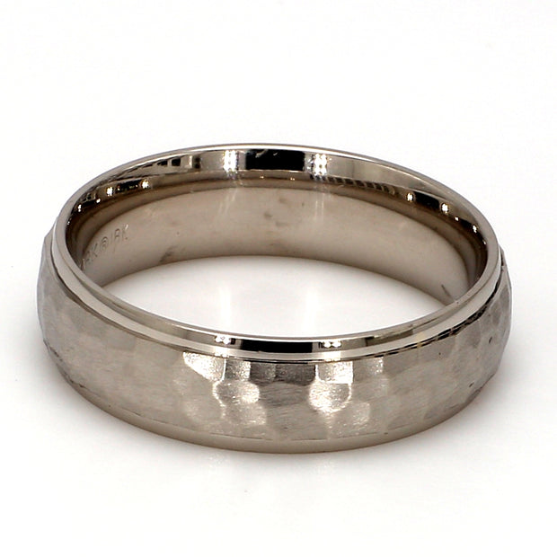 Hammered Plain Metal Band